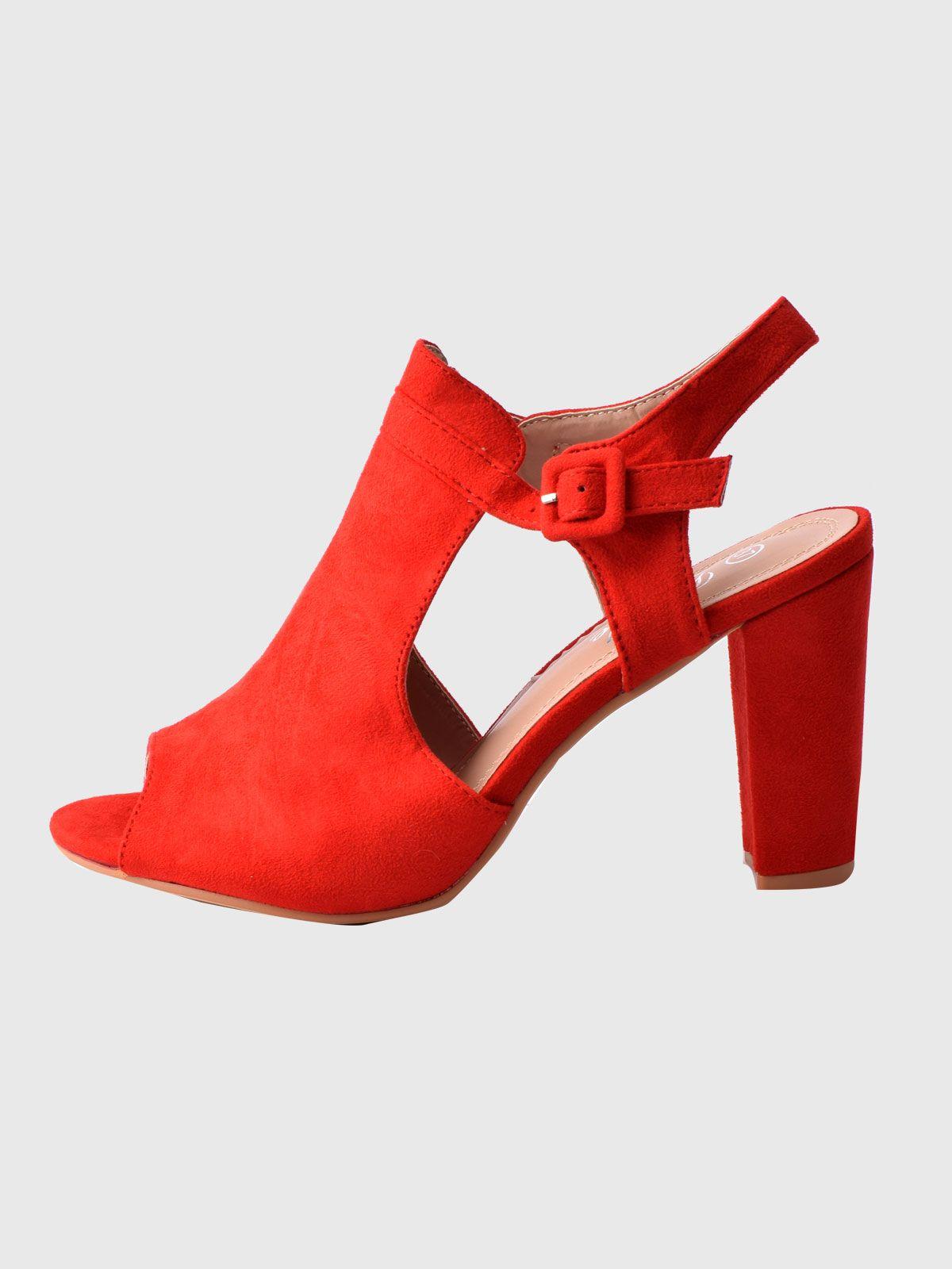 Sandalia Alaysha Rojo Weide-1