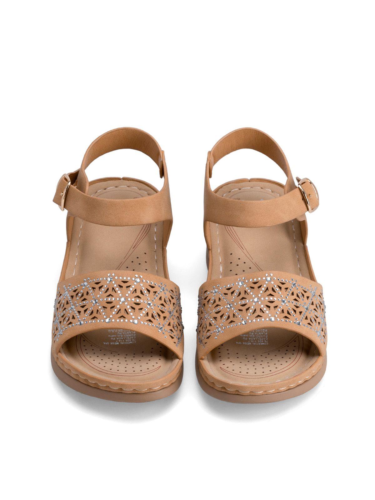 Sandalias Sancha Beige Weide-2