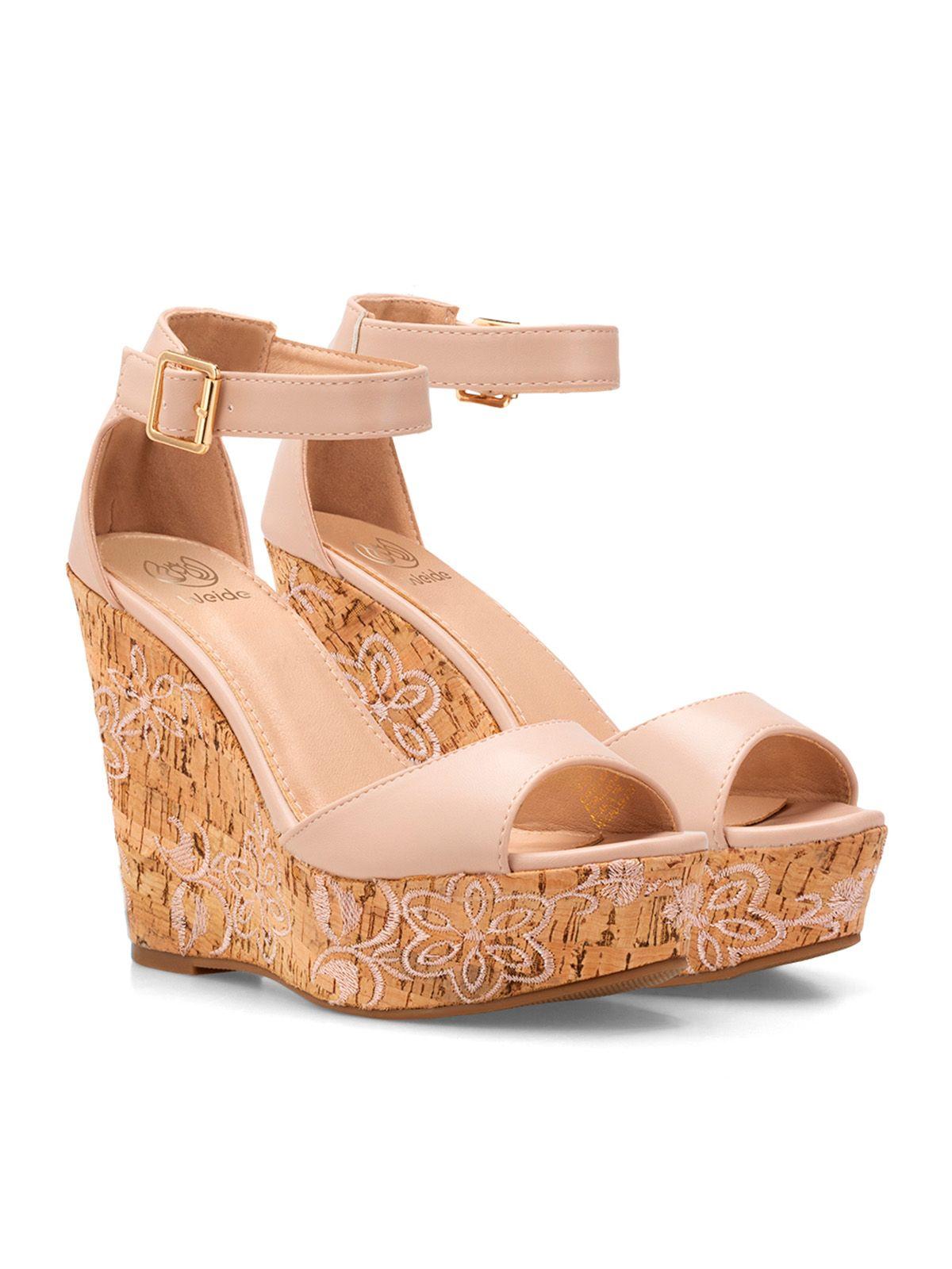 Sandalias Taco  Rosado Fiesta YL60 Weide-2