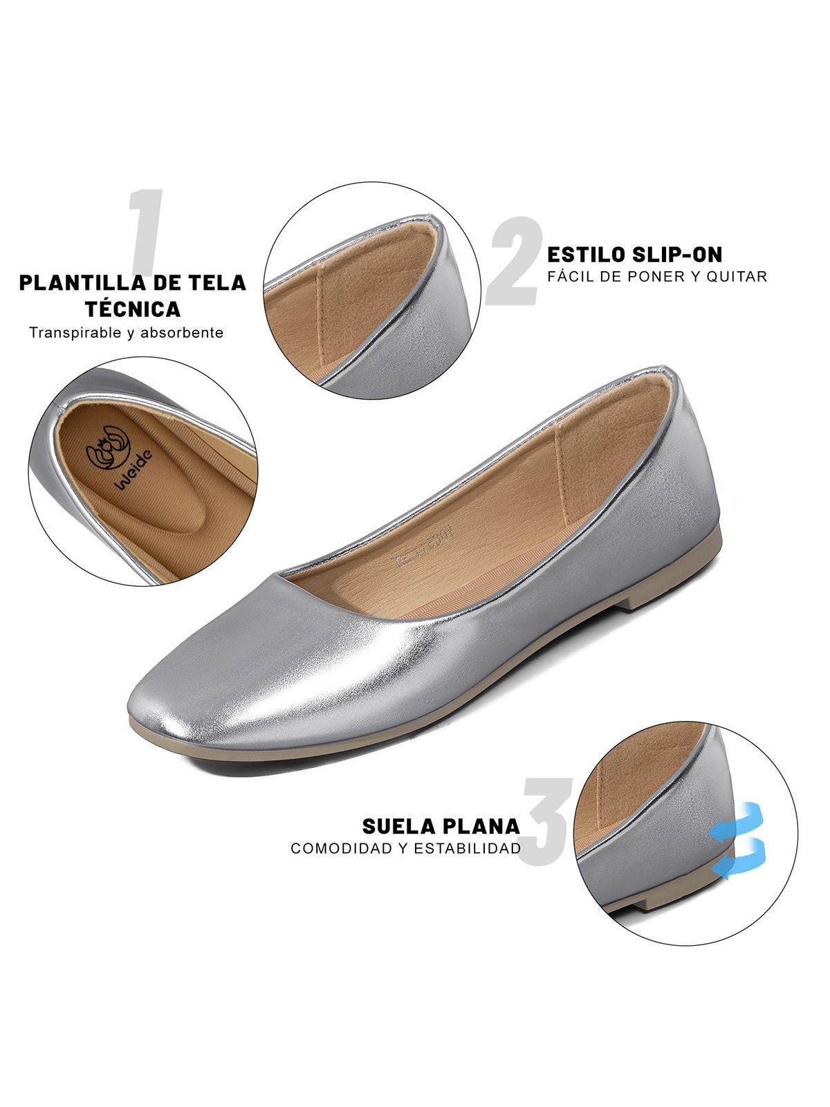 Ballerina Confort Charol Mujer  Weide YOU511-8