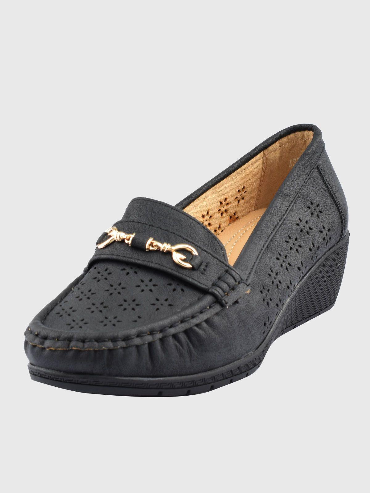 Mocasín Elvia Negro Weide-0