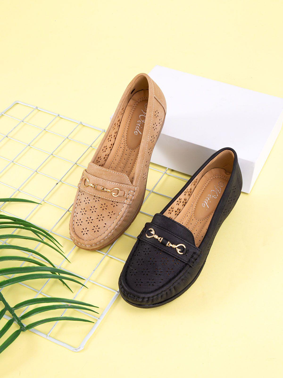 Mocasín Elvia Negro Weide-4