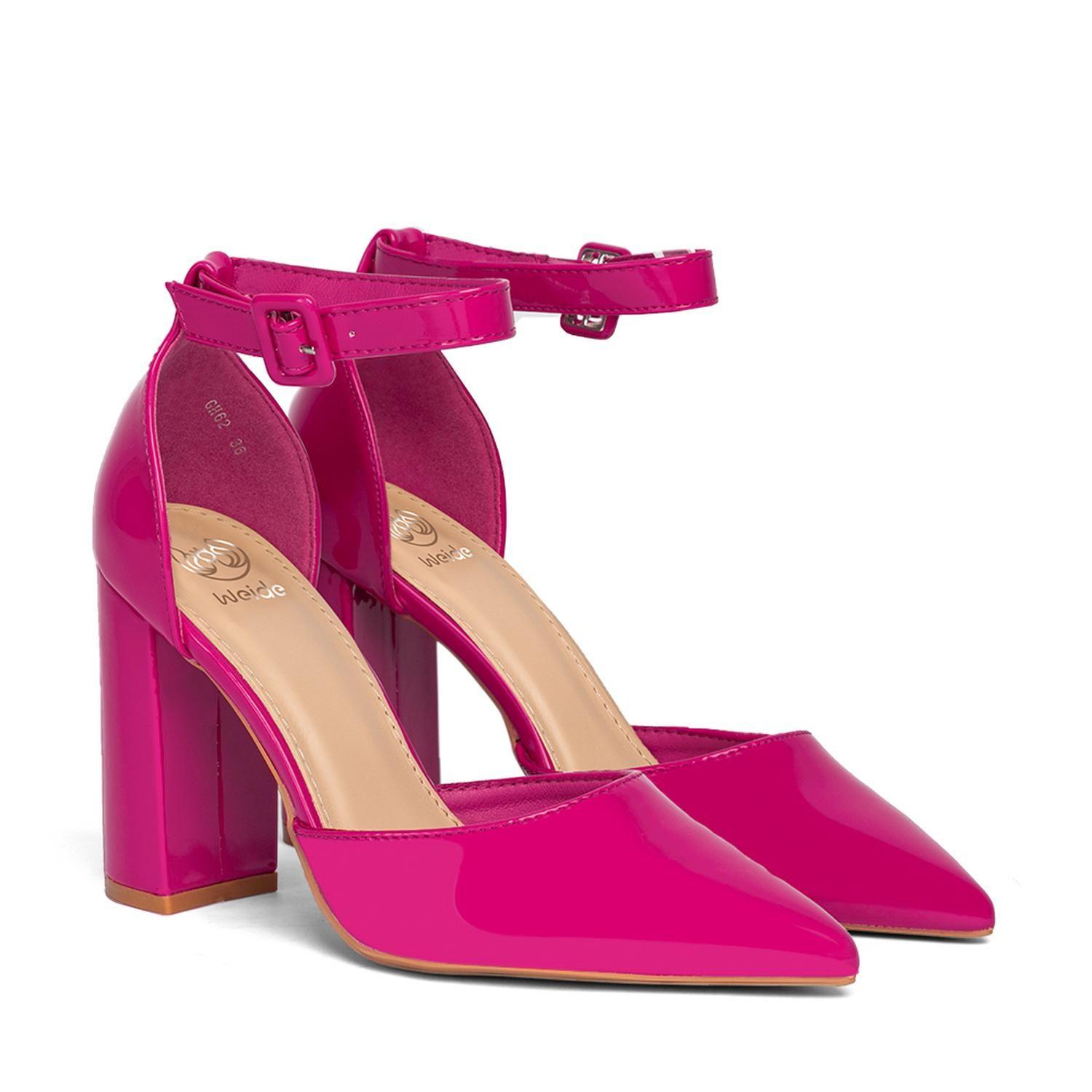 Zapato Taco Alto Durazno Fiesta Mujer Weide GH62-5