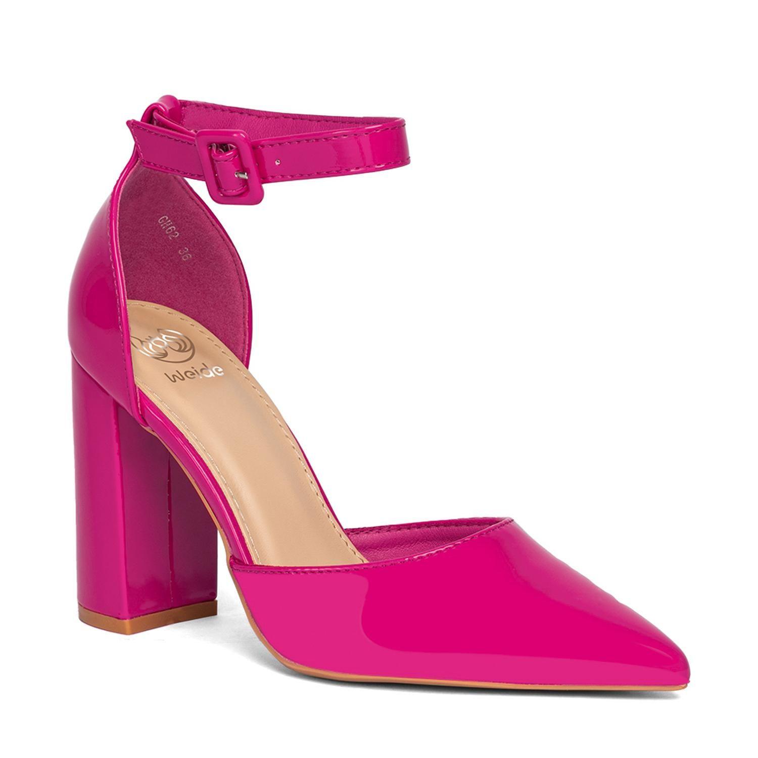 Zapato Taco Alto Durazno Fiesta Mujer Weide GH62-6