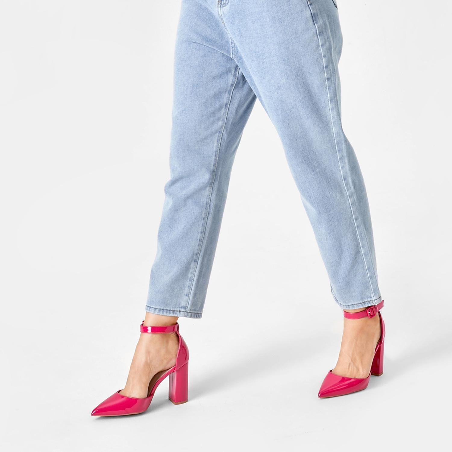 Zapato Taco Alto Durazno Fiesta Mujer Weide GH62-8