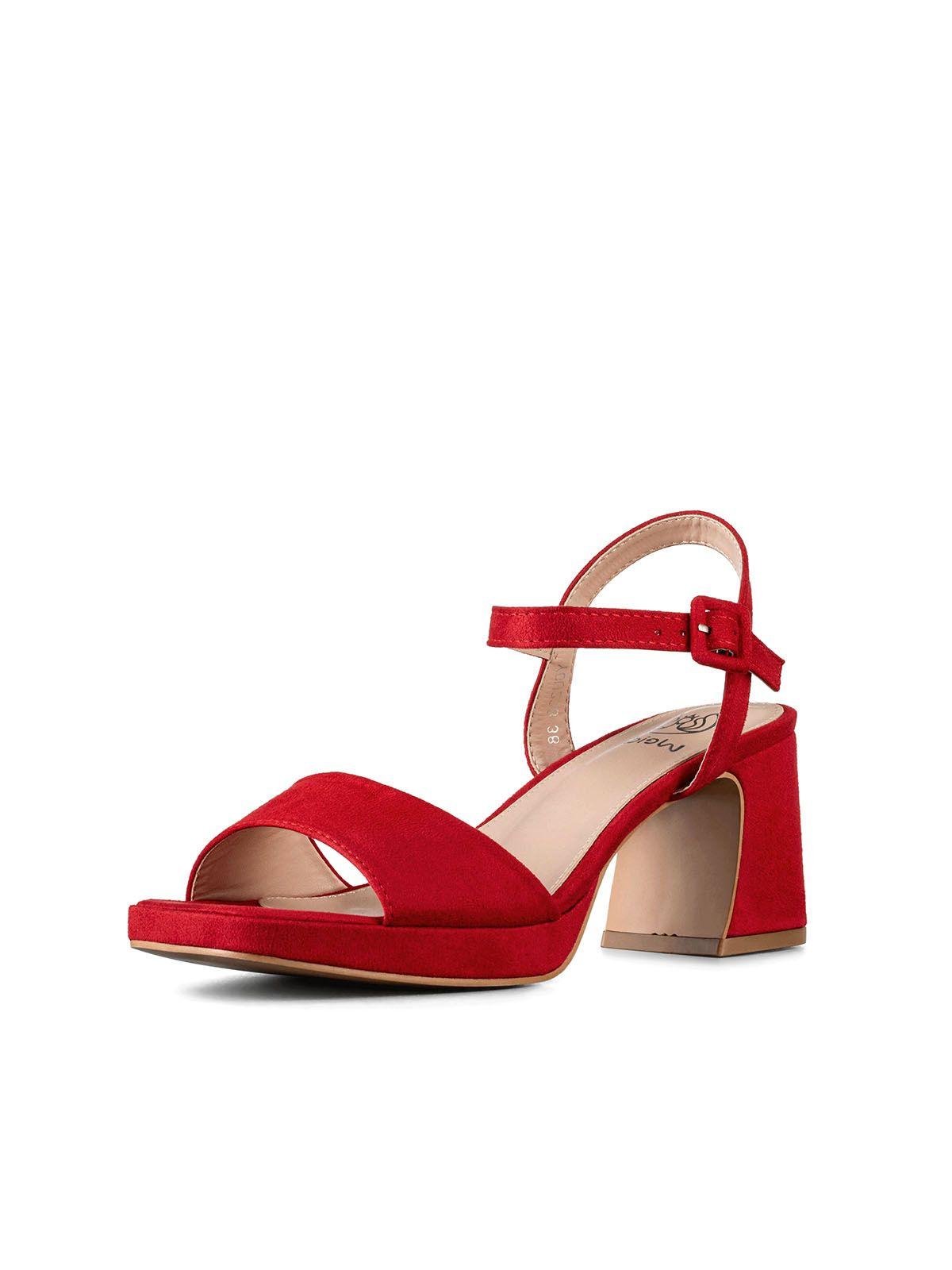 Sandalia De Vestir Fiesta Taco Medio Mujer Weide YOU238-0