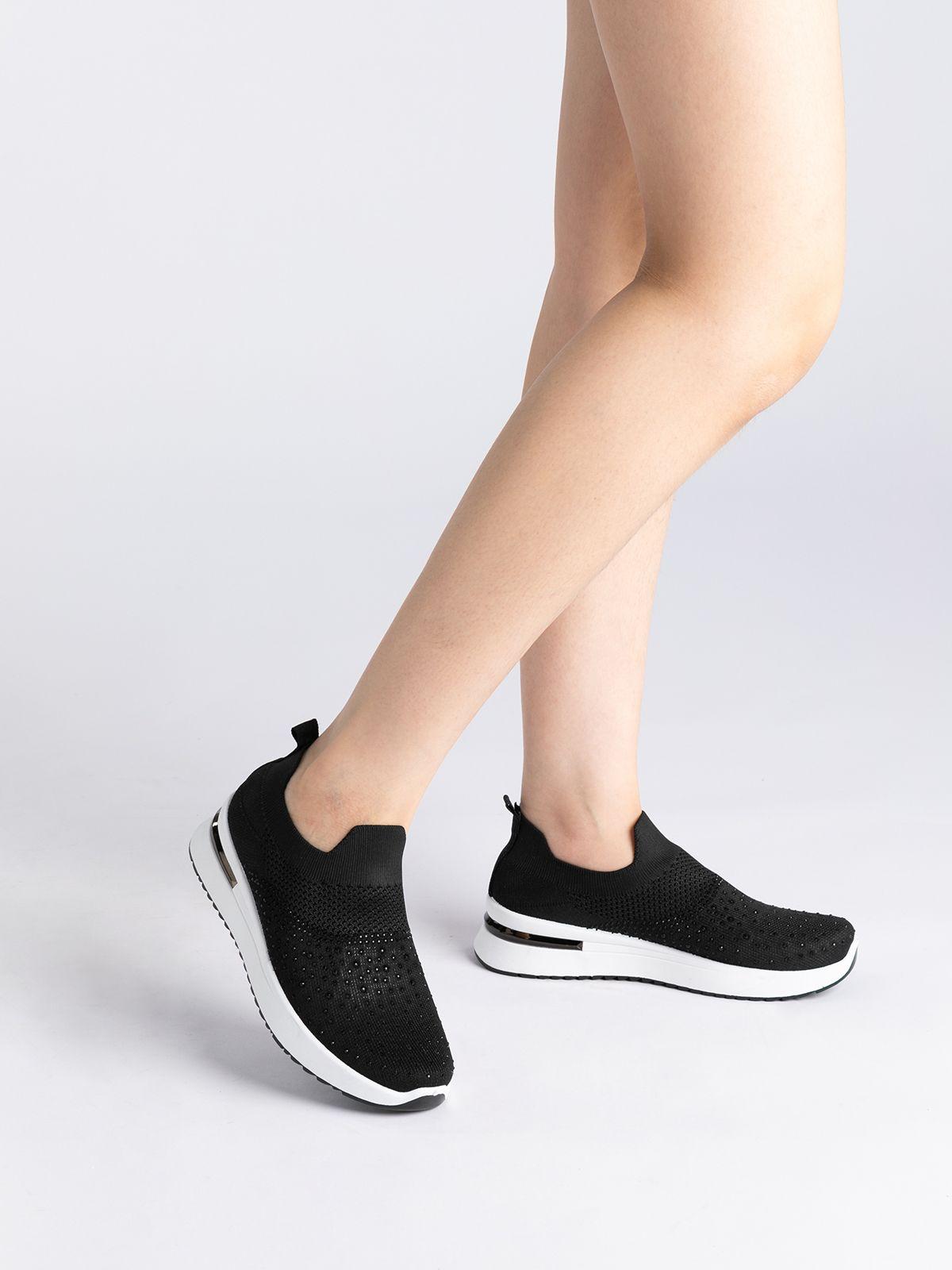 Zapatilla  Mujer Erika Negro Weide-1