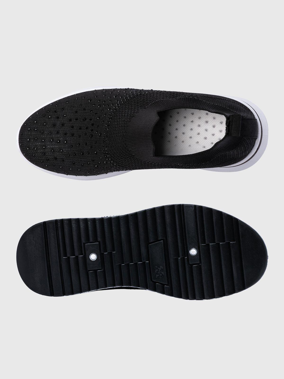 Zapatilla  Mujer Erika Negro Weide-4