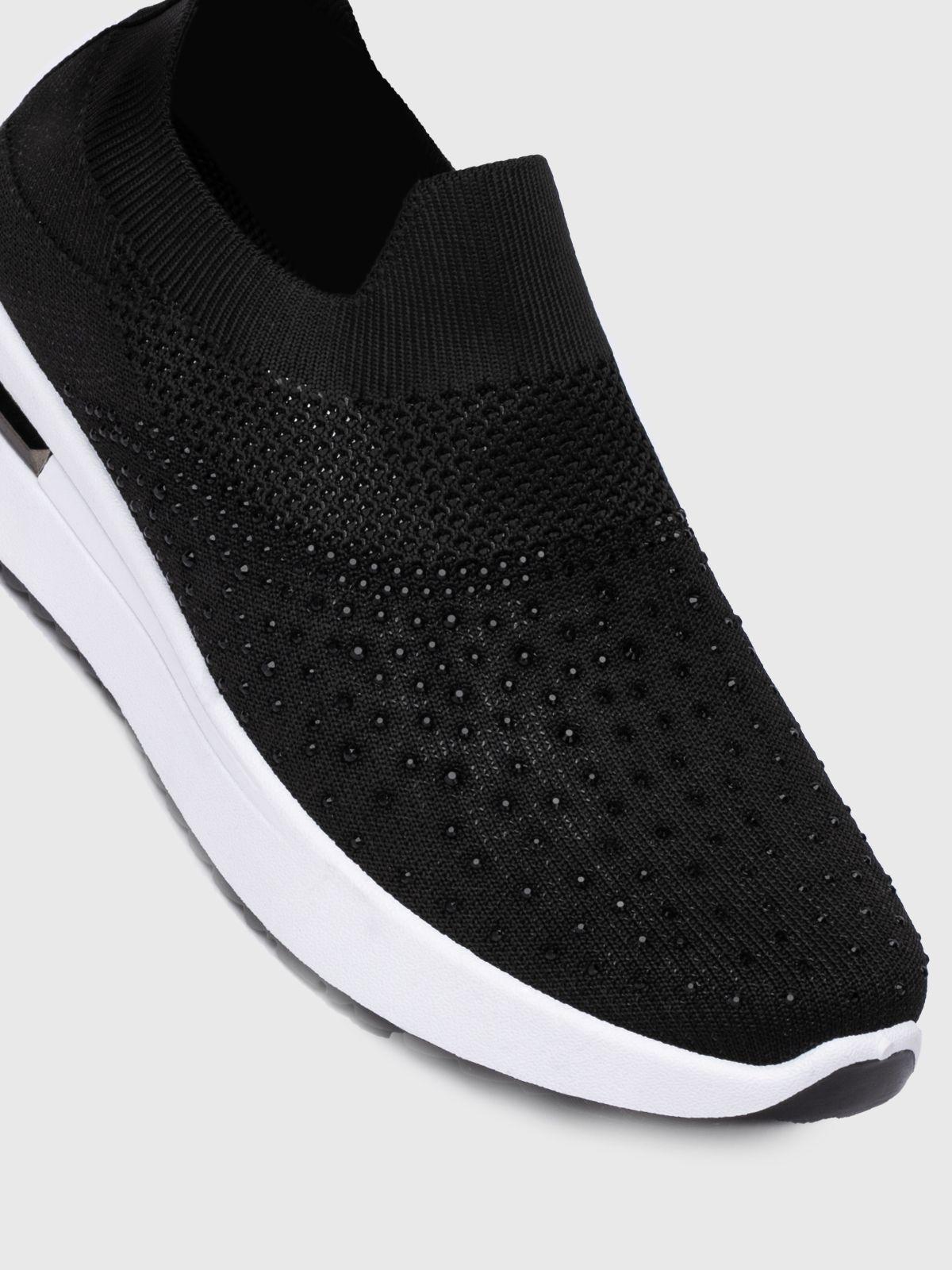 Zapatilla  Mujer Erika Negro Weide-5
