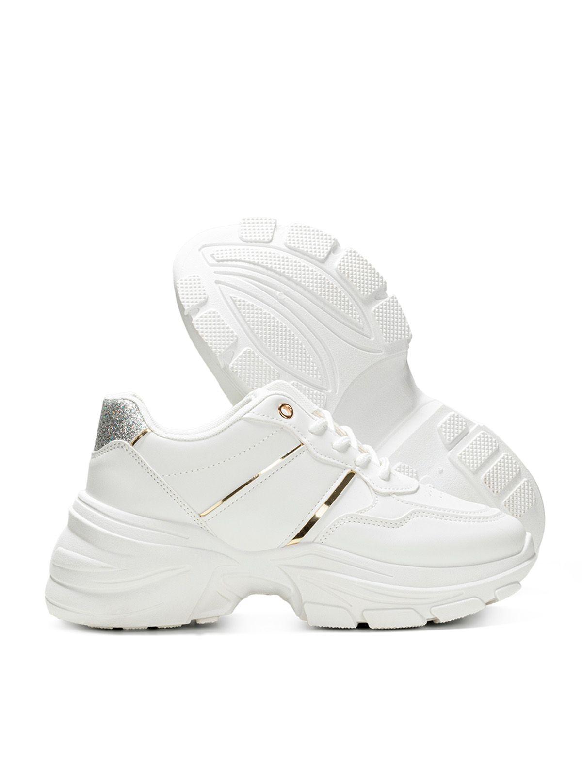 Zapatillas Blanco Casual Mujer Weide SL05-4