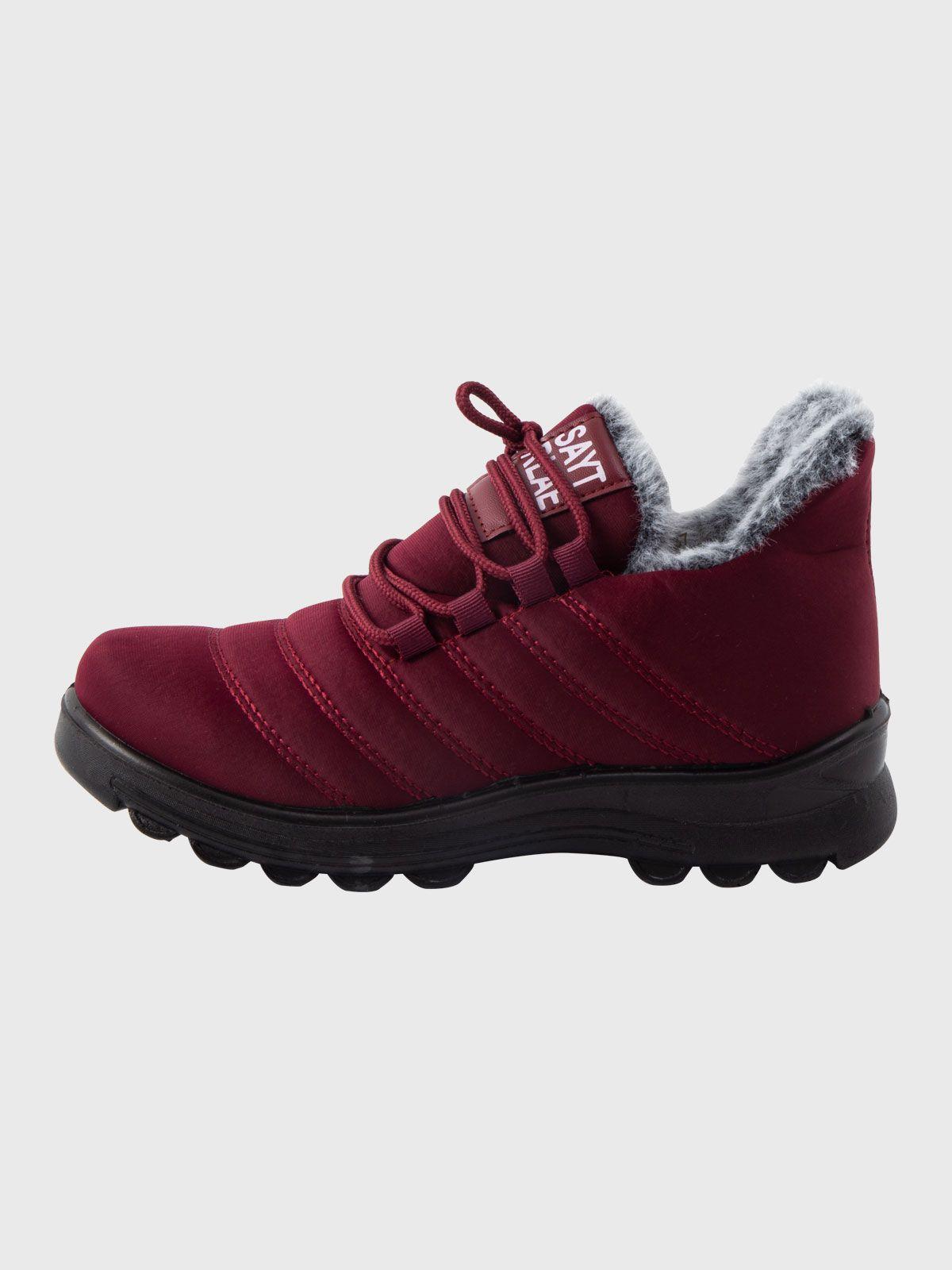 Zapatilla Alelí Rojo Weide-1