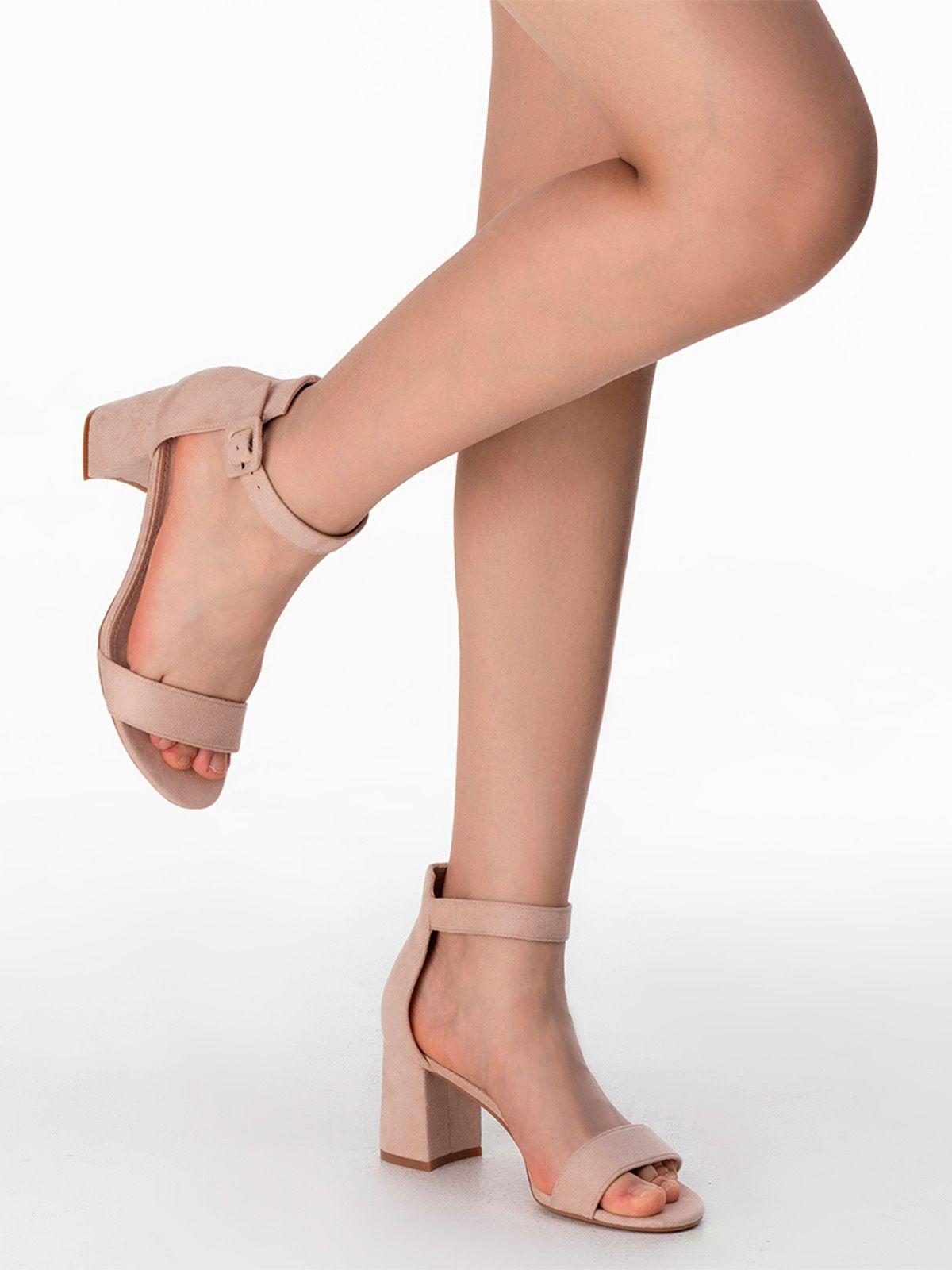 Sandalia Taco Beige Fiesta GHE19 Weide-4