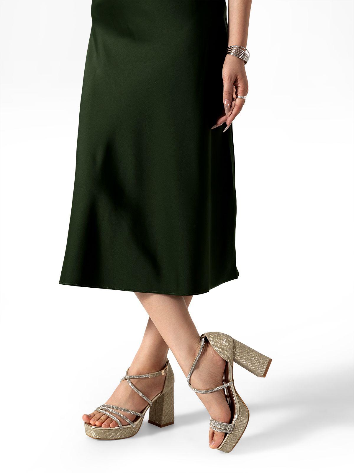 Sandalia Taco Alto Elegante Mujer Weide YOU522-1