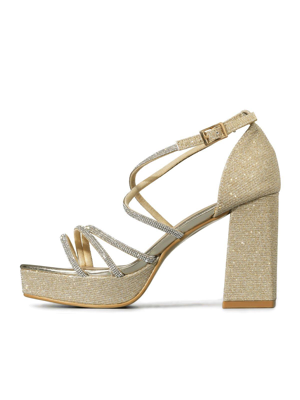 Sandalia Taco Alto Elegante Mujer Weide YOU522-3