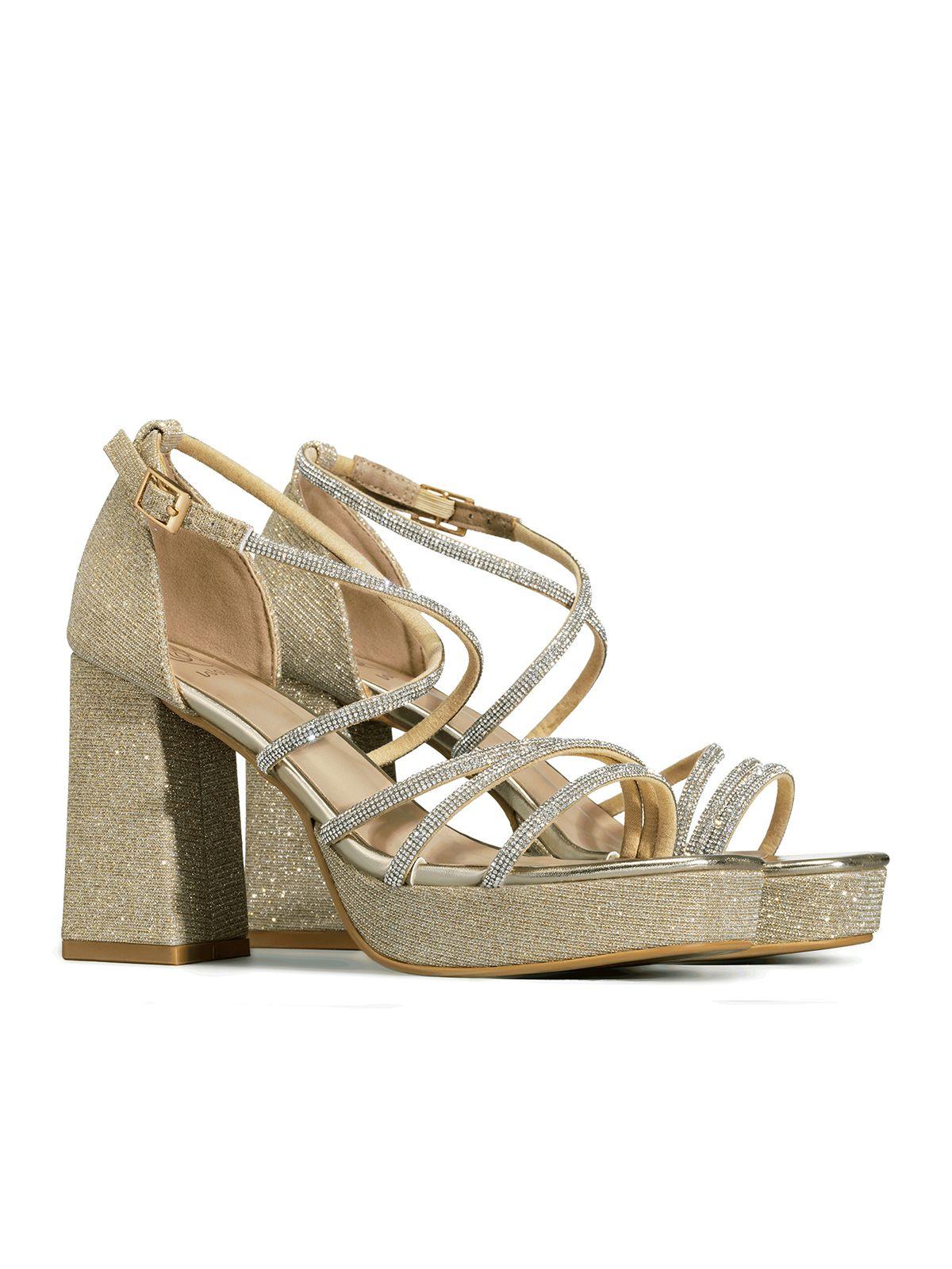 Sandalia Taco Alto Elegante Mujer Weide YOU522-4