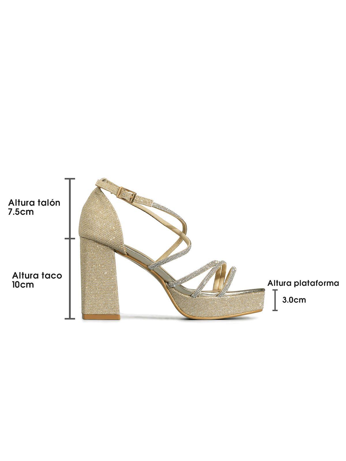 Sandalia Taco Alto Elegante Mujer Weide YOU522-5