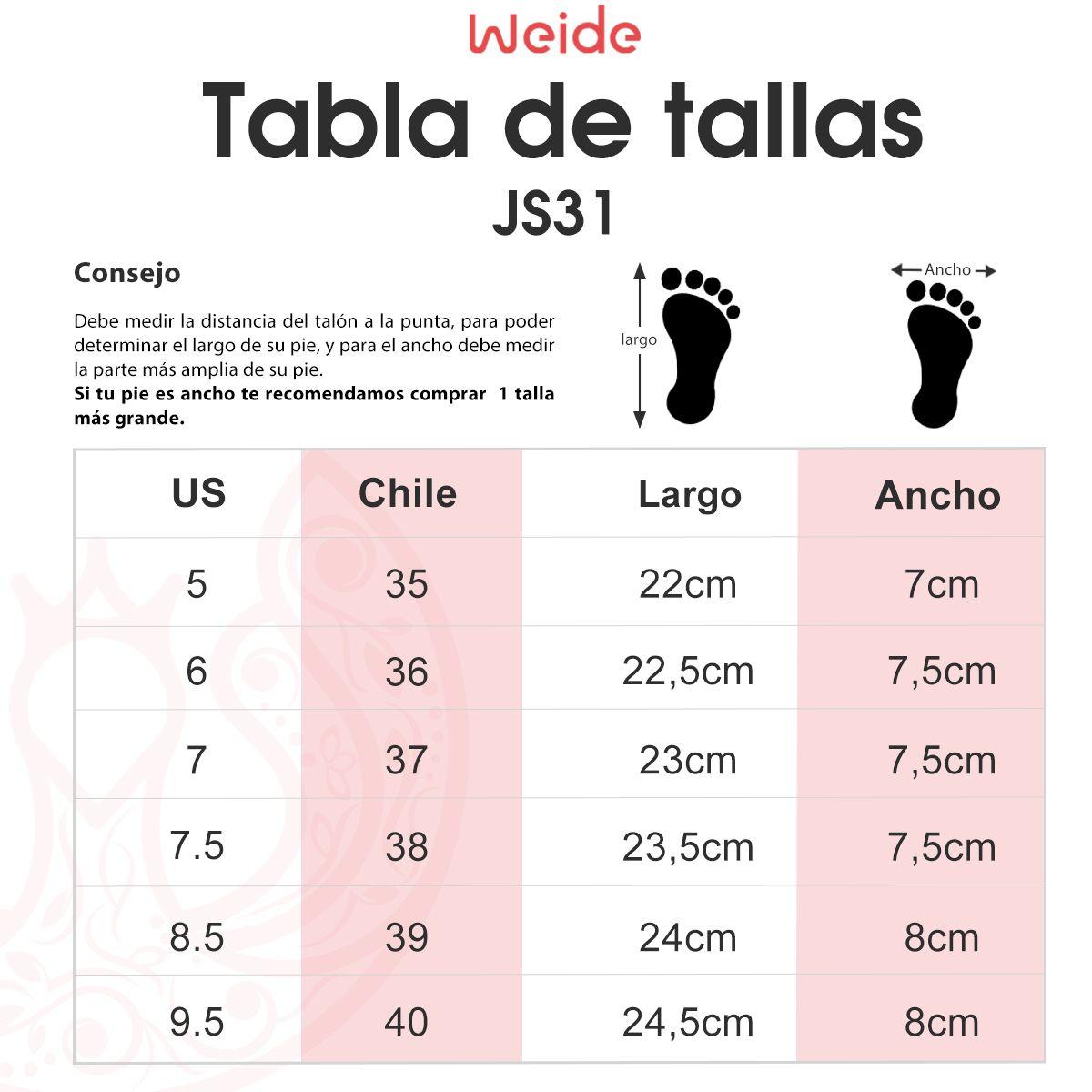 Sandalia Nahir Negro Weide-3