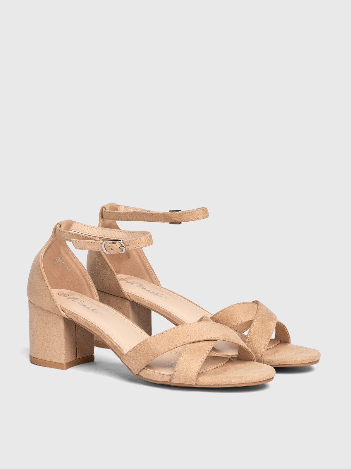 Sandalia Fiesta Mujer Nekane Beige Weide-4
