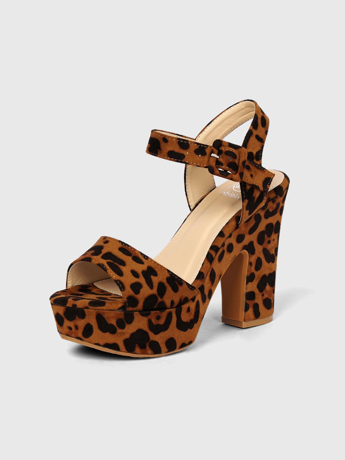 Sandalia Fiesta Mujer Nadia Leopard Weide-0