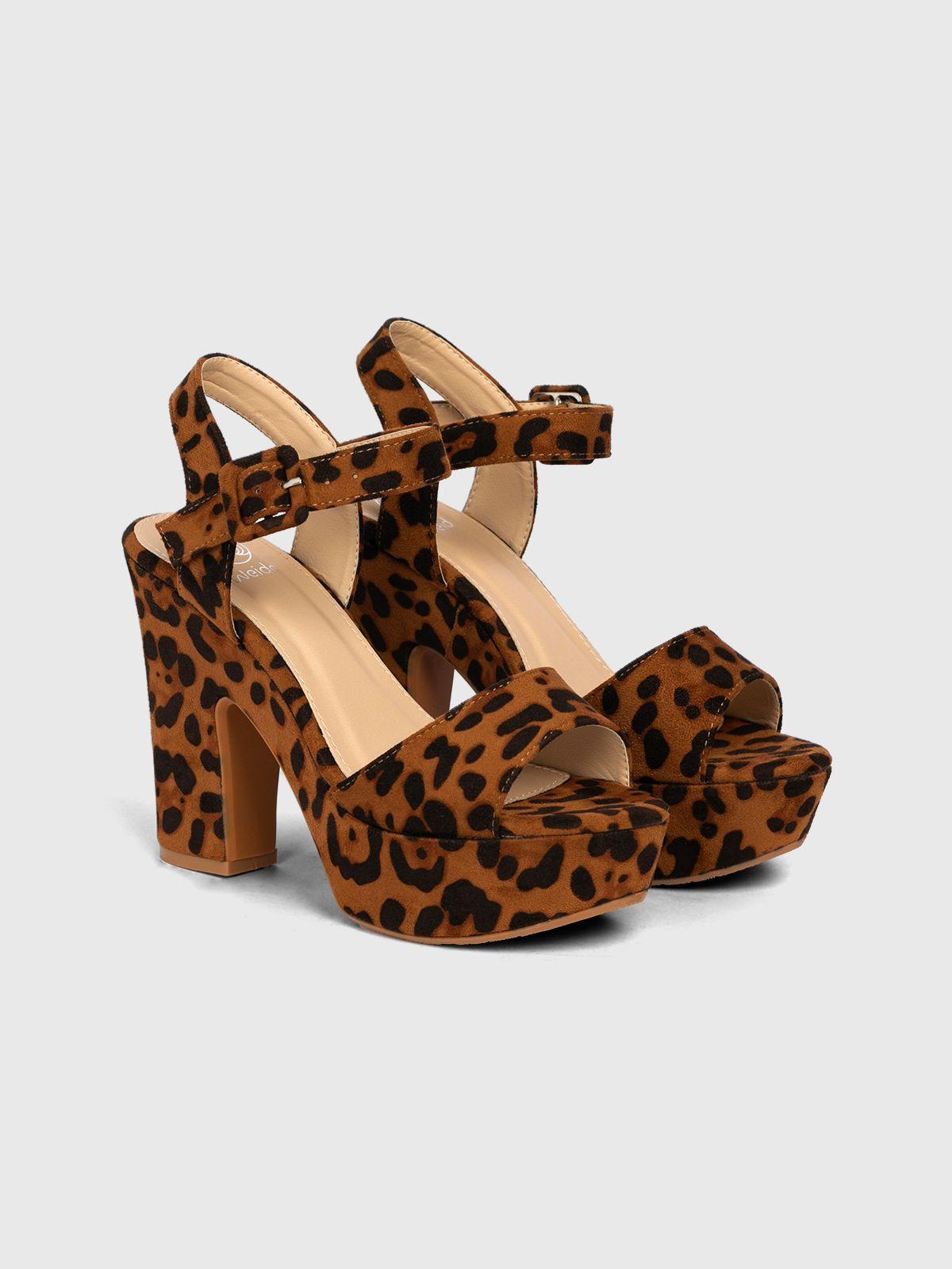 Sandalia Fiesta Mujer Nadia Leopard Weide-4