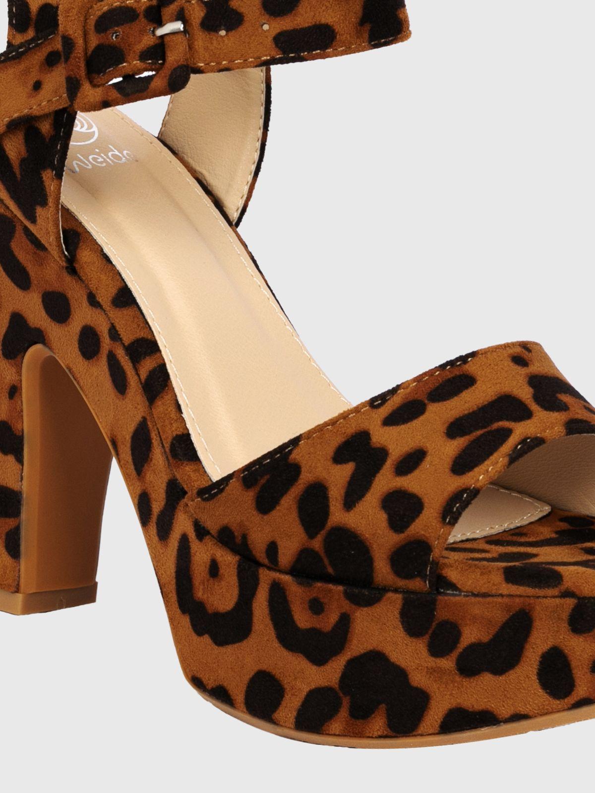 Sandalia Fiesta Mujer Nadia Leopard Weide-5