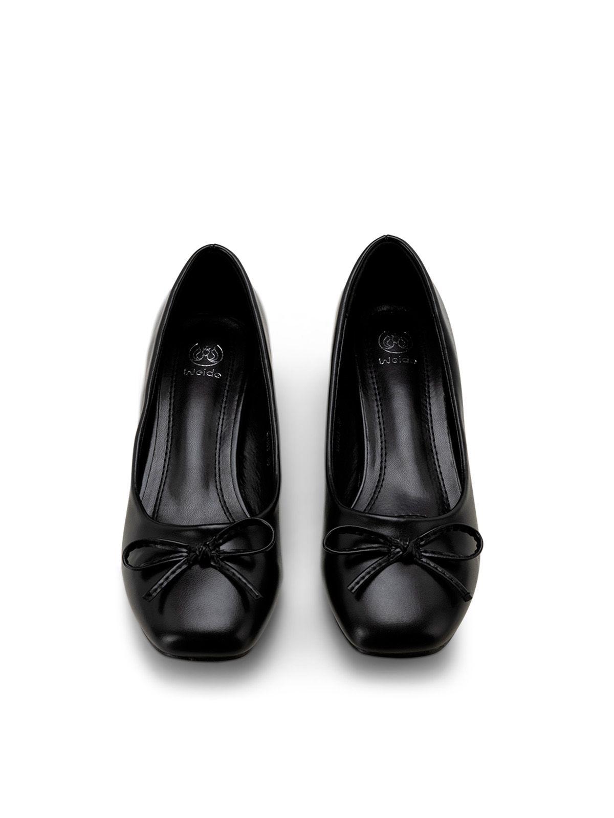 Zapato Taco Negro Casual GH83 Weide-2