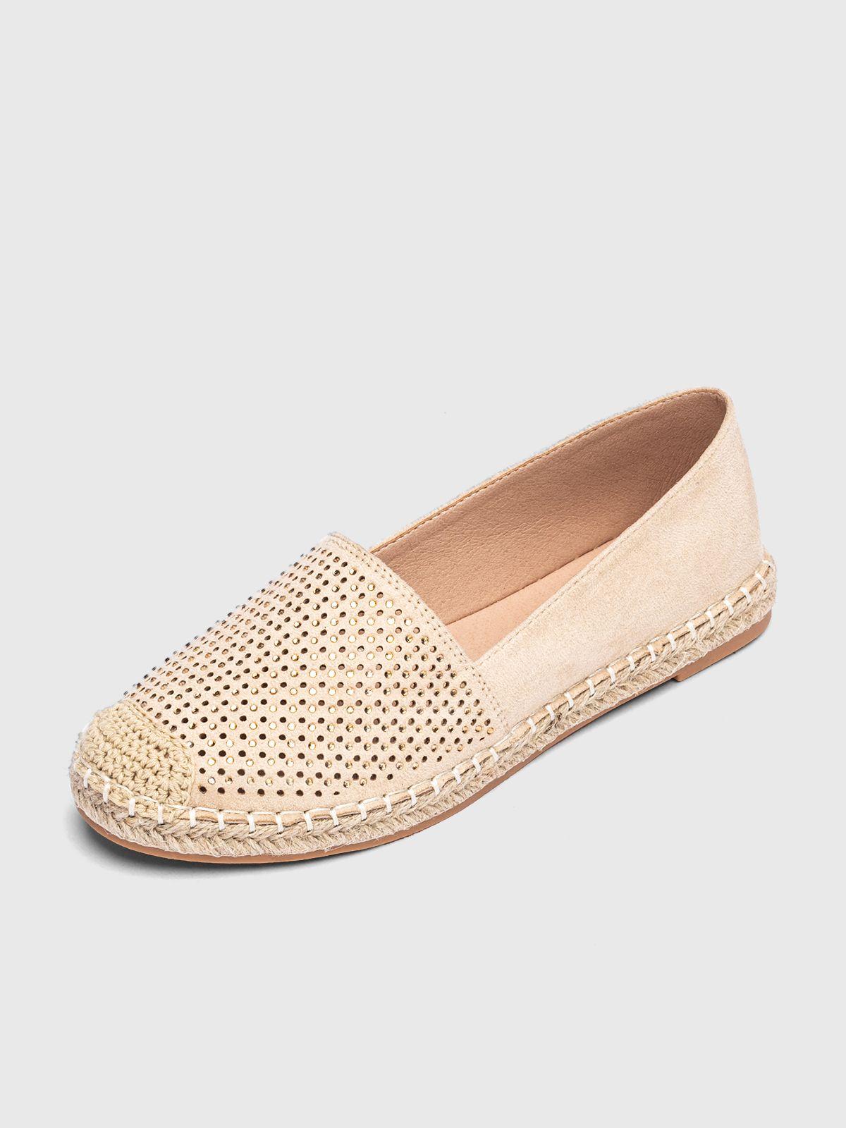 Alpargata Mujer Natasha Beige Weide-0