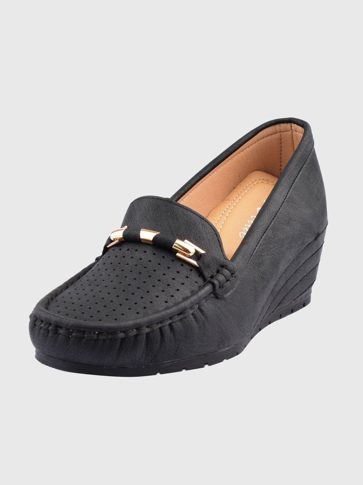 Mocasín Gladis Negro Weide-0