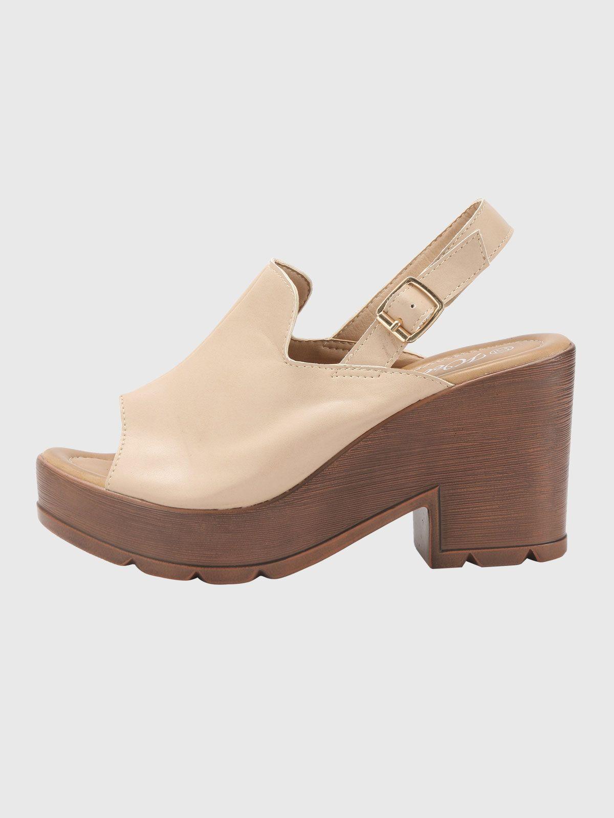 Sandalia Brooky Beige Weide-1