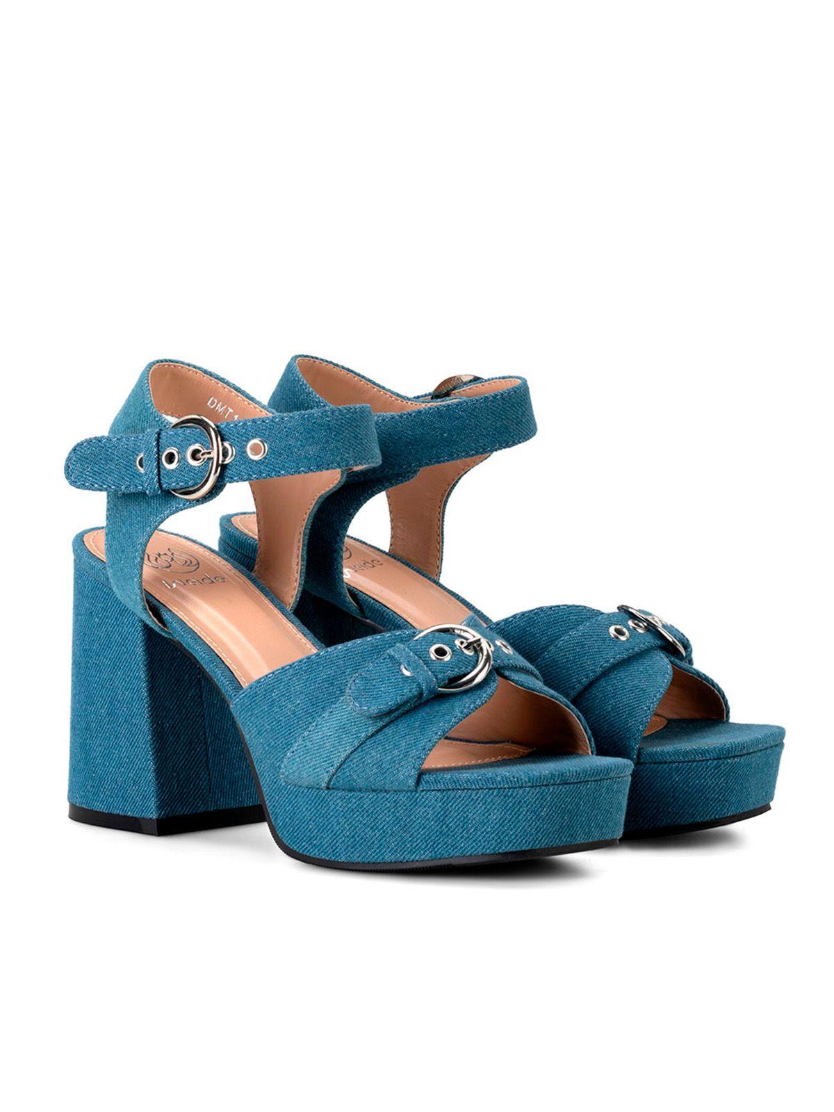 Sandalia Taco Denim Fiesta DMT11 Weide-2