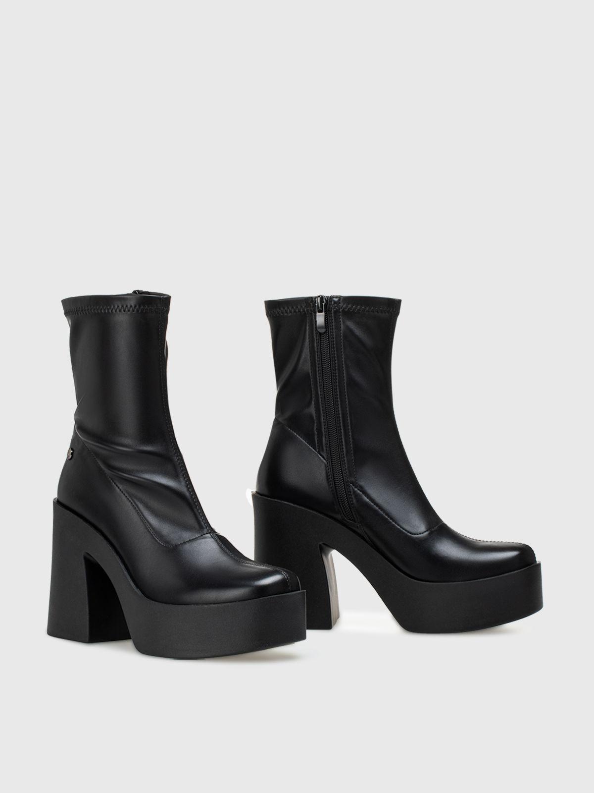 Botin Mujer Ángela Negro Weide-4