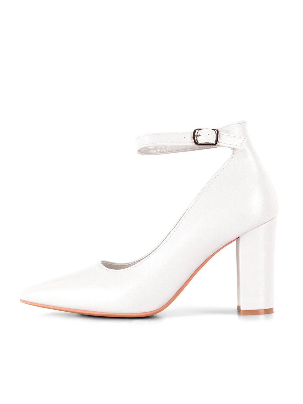 Zapato Taco Blanco Fiesta GH100 Weide-1