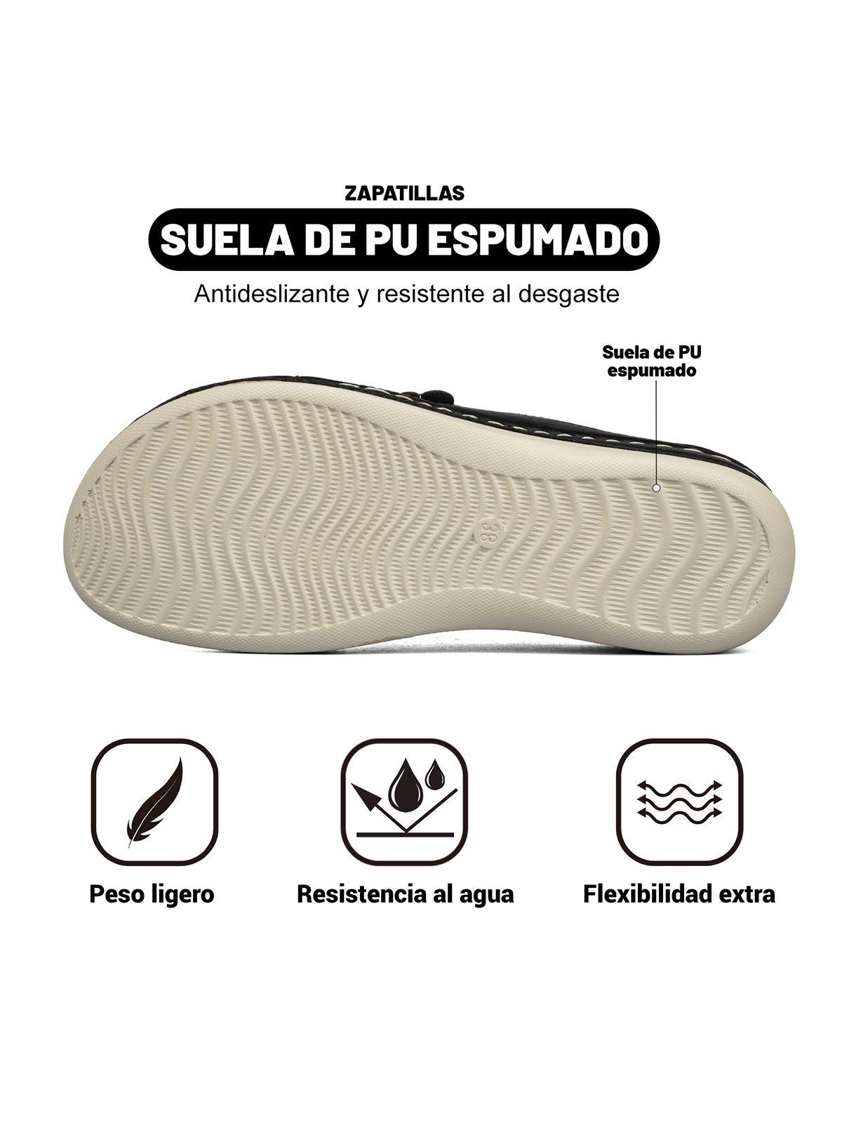 Sandalia Tipo Chala Confort Taco Cuña Mujer Weide YL056-5