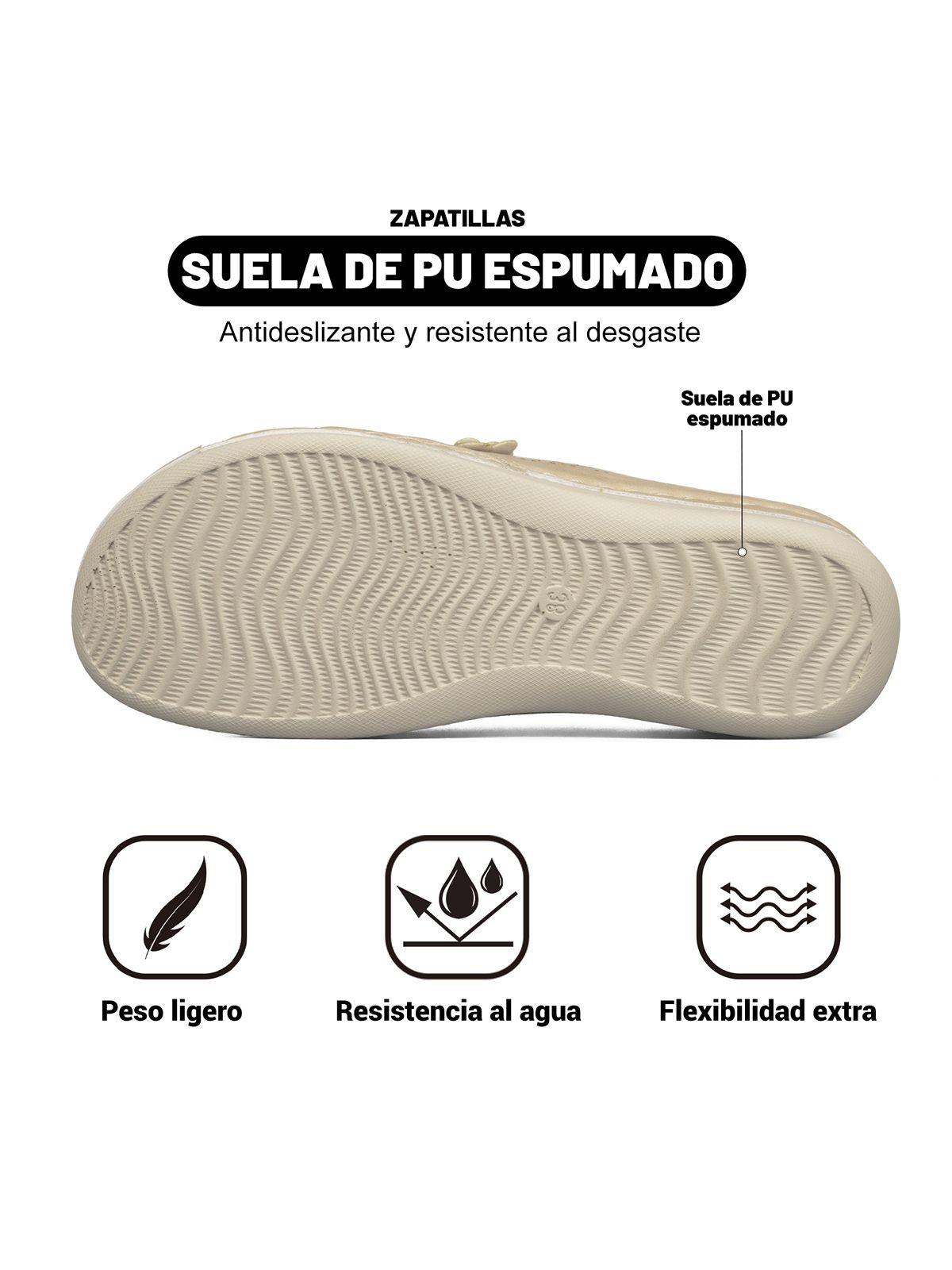 Sandalia Tipo Chala Confort Taco Cuña Mujer Weide YL056-8