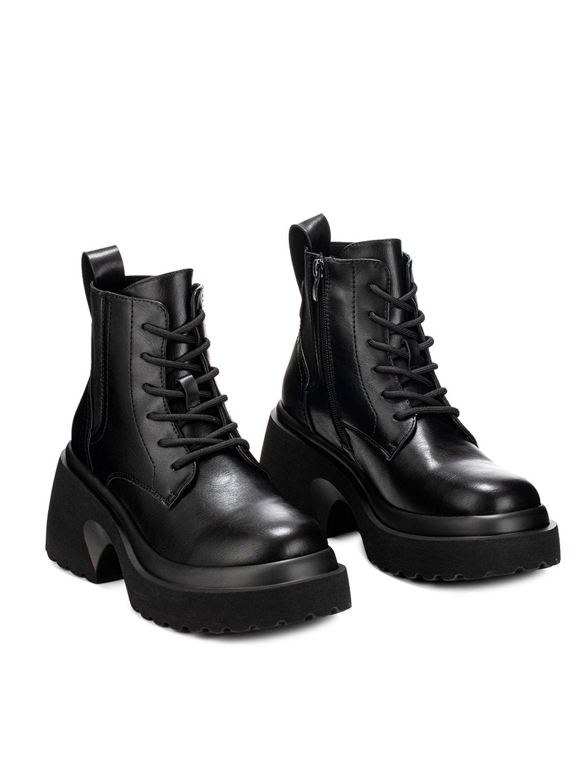 Botin Negro Casual Weide DH67-4