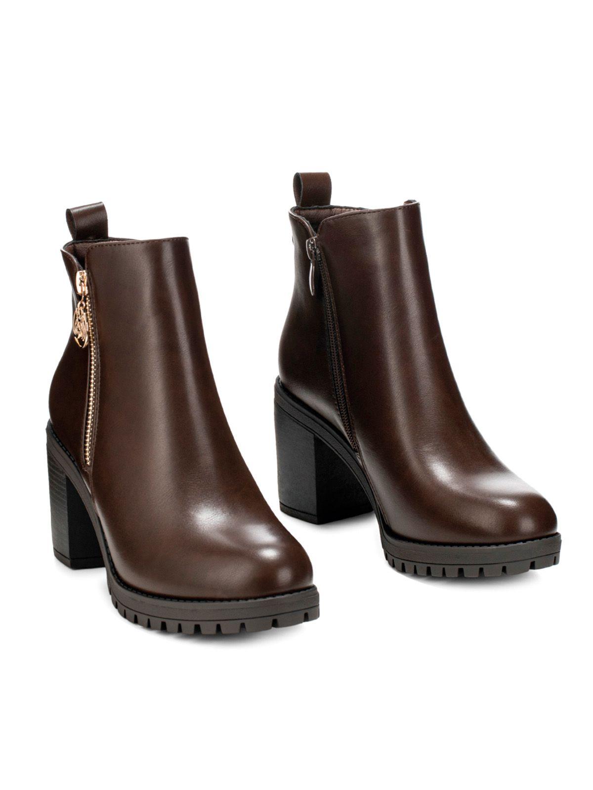 Botin Mujer Nahia Marron Weide-5