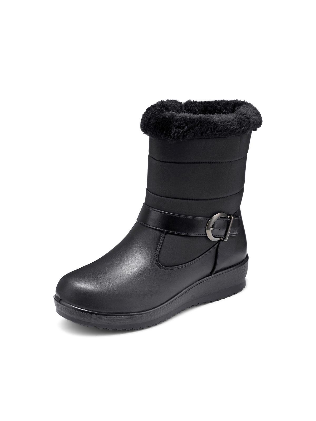 Botin Negro Casual Mujer Weide TFA190-0