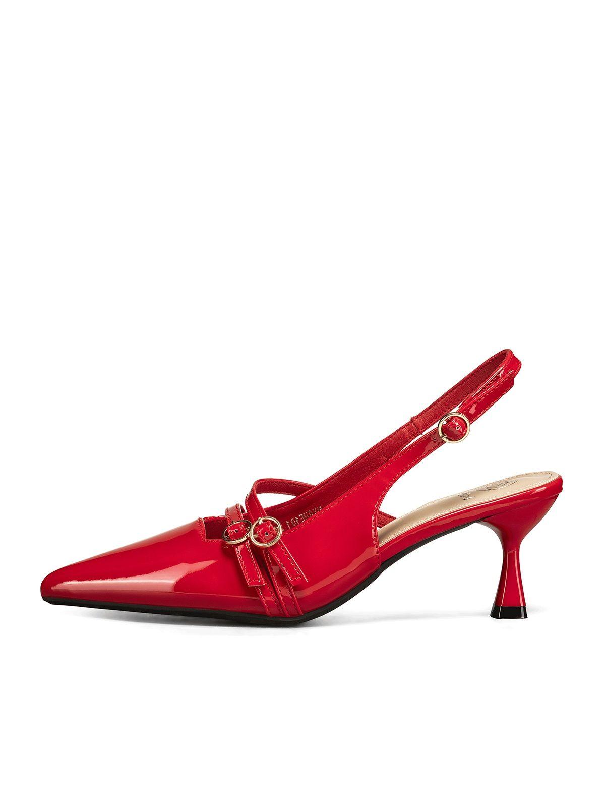 Zapato Talón Descubierto Formal Mujer Weide GHE101-1