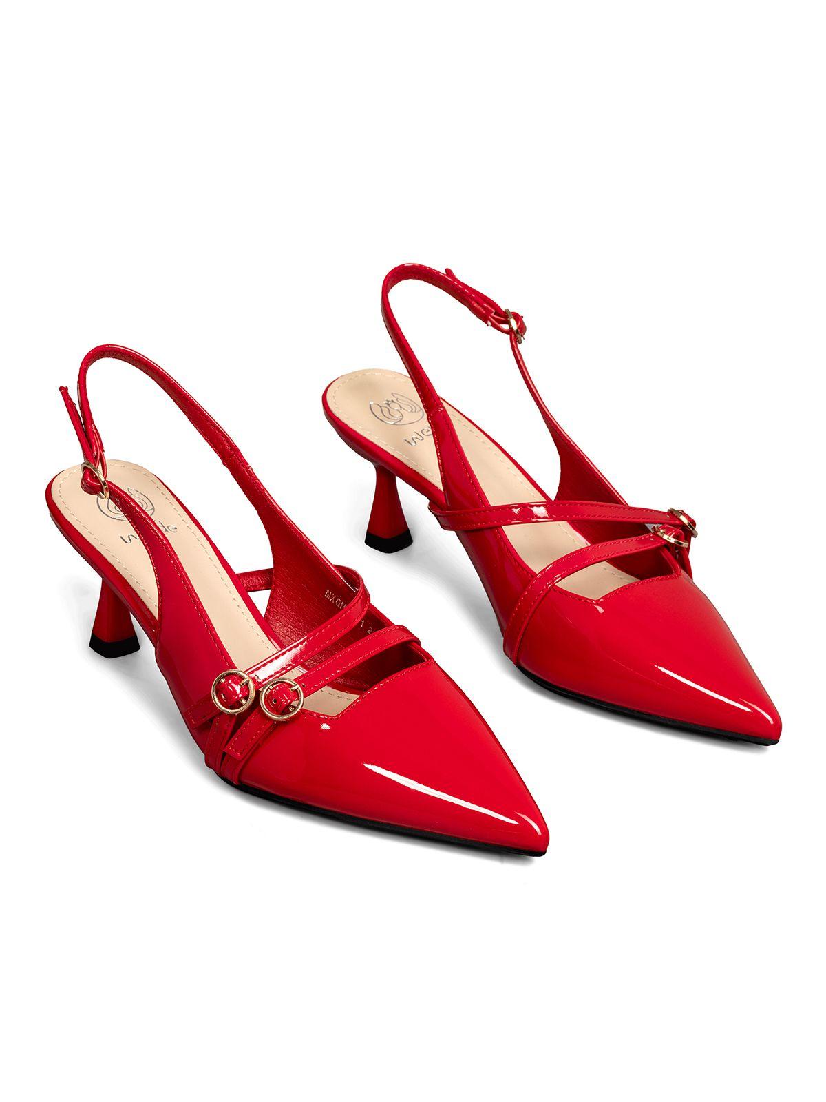 Zapato Talón Descubierto Formal Mujer Weide GHE101-2