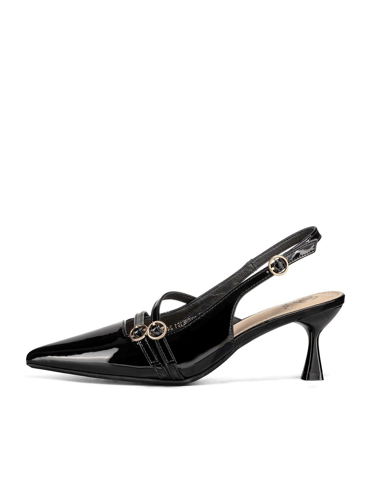 Zapato Talón Descubierto Formal Mujer Weide GHE101-4