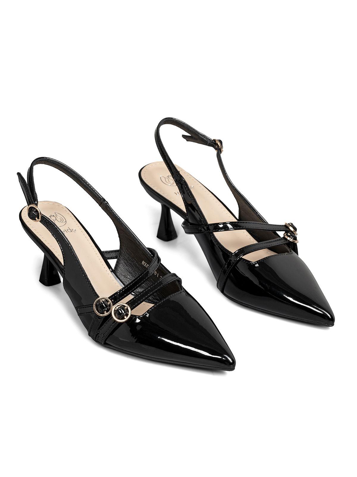 Zapato Talón Descubierto Formal Mujer Weide GHE101-5