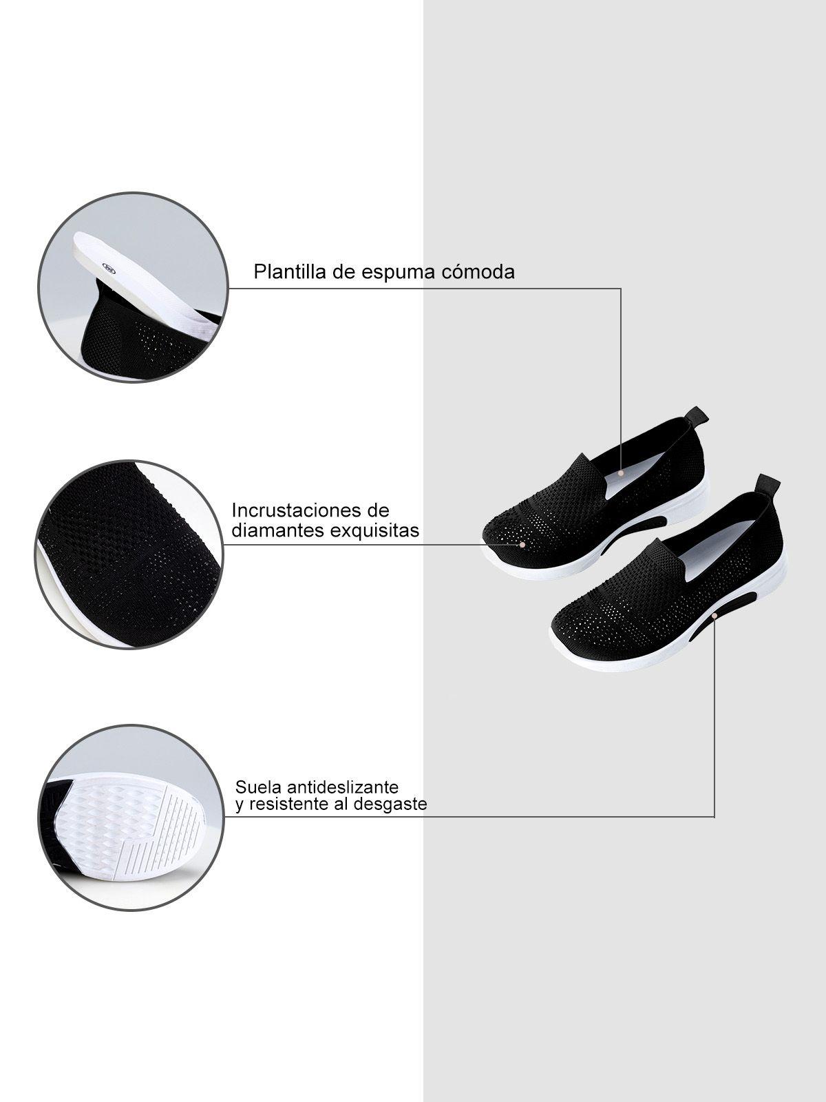 Zapatilla Negro Casual TFA182 Weide-5