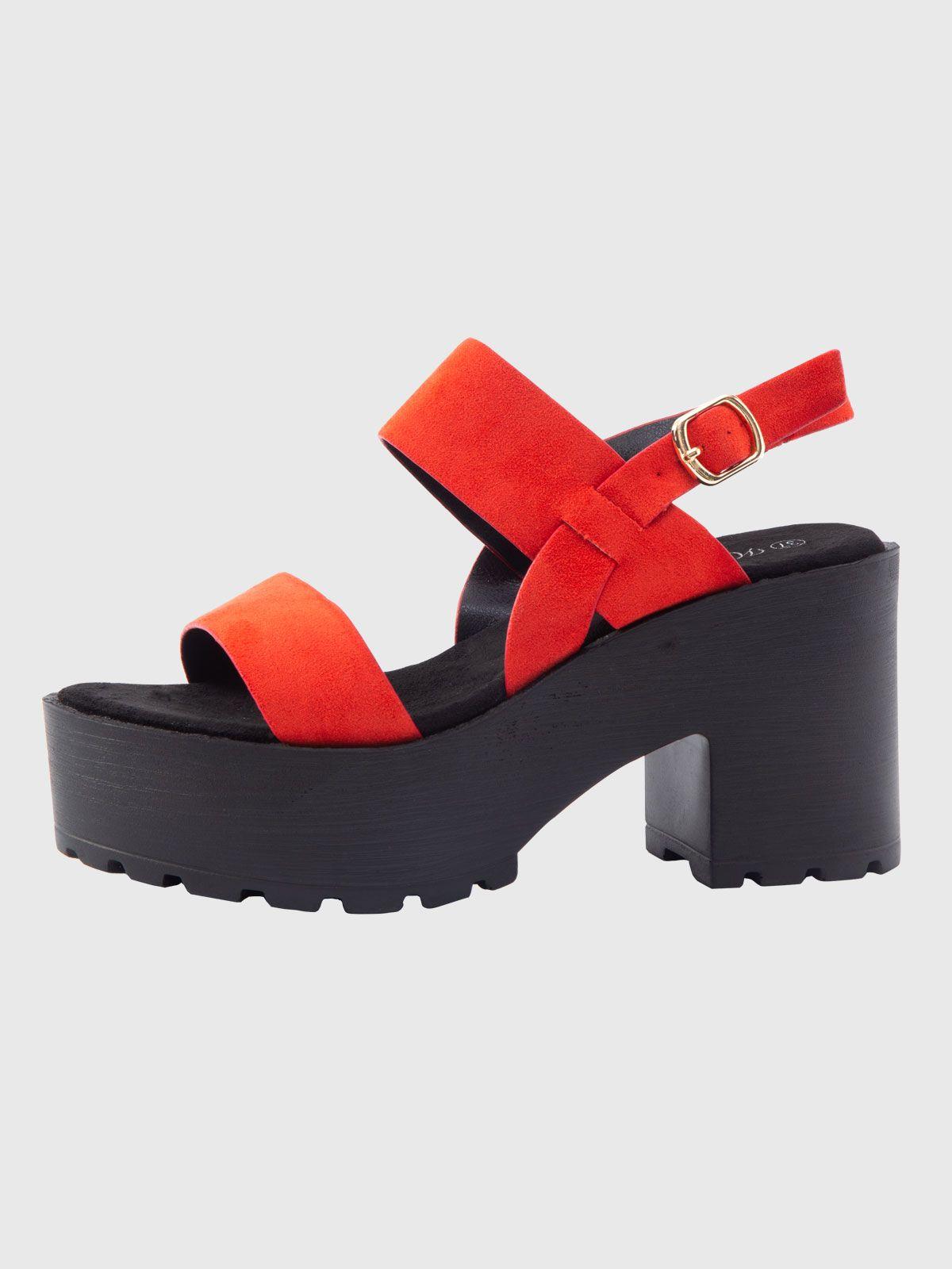 Sandalia Nise Rojo Weide-1