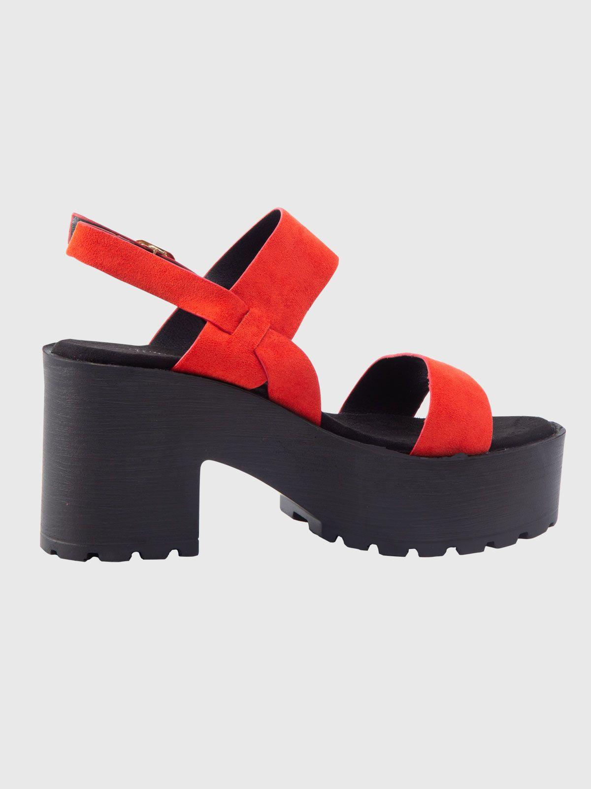Sandalia Nise Rojo Weide-2