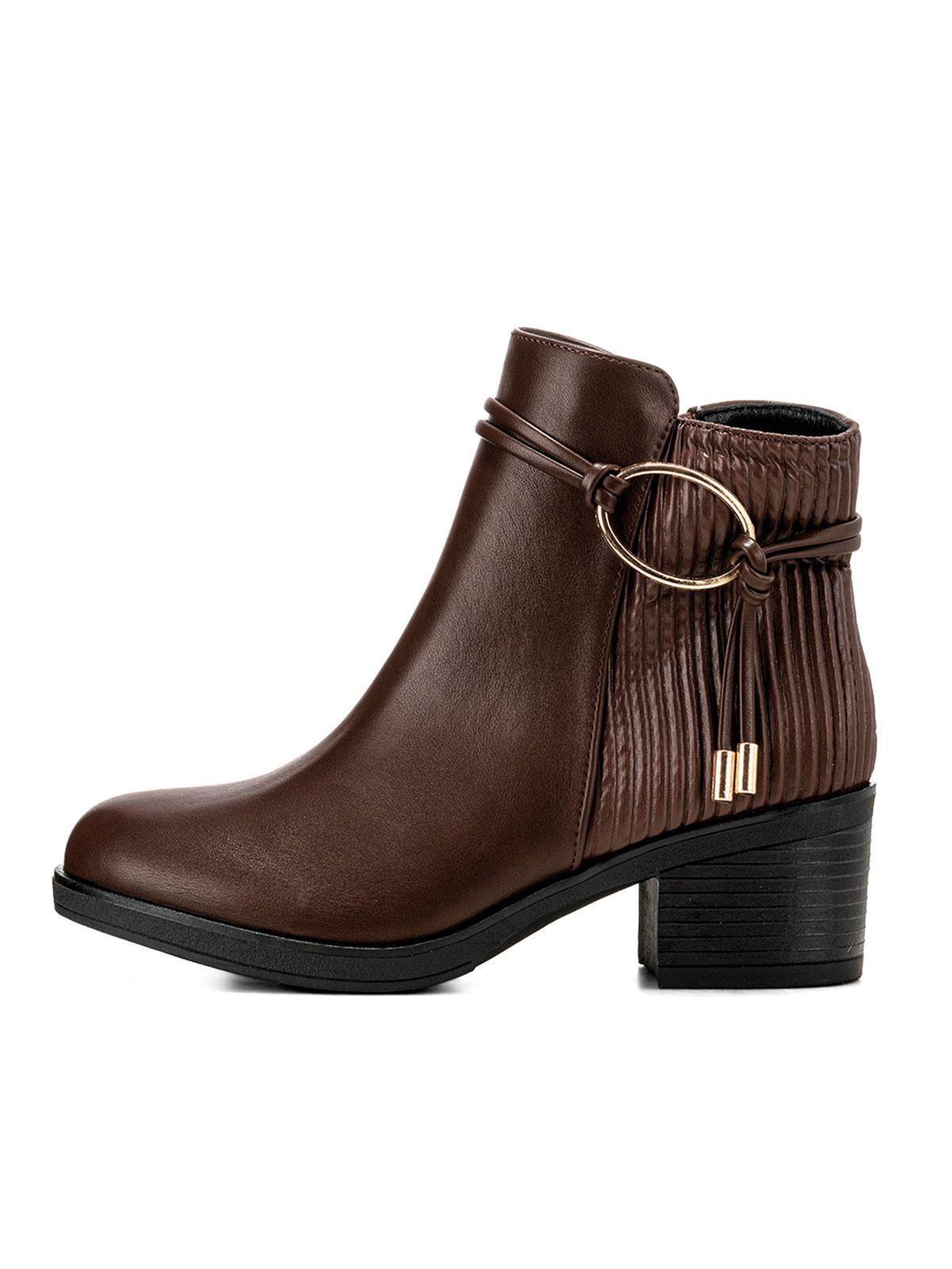 Botin Marron Casual Mujer Weide GH110-4