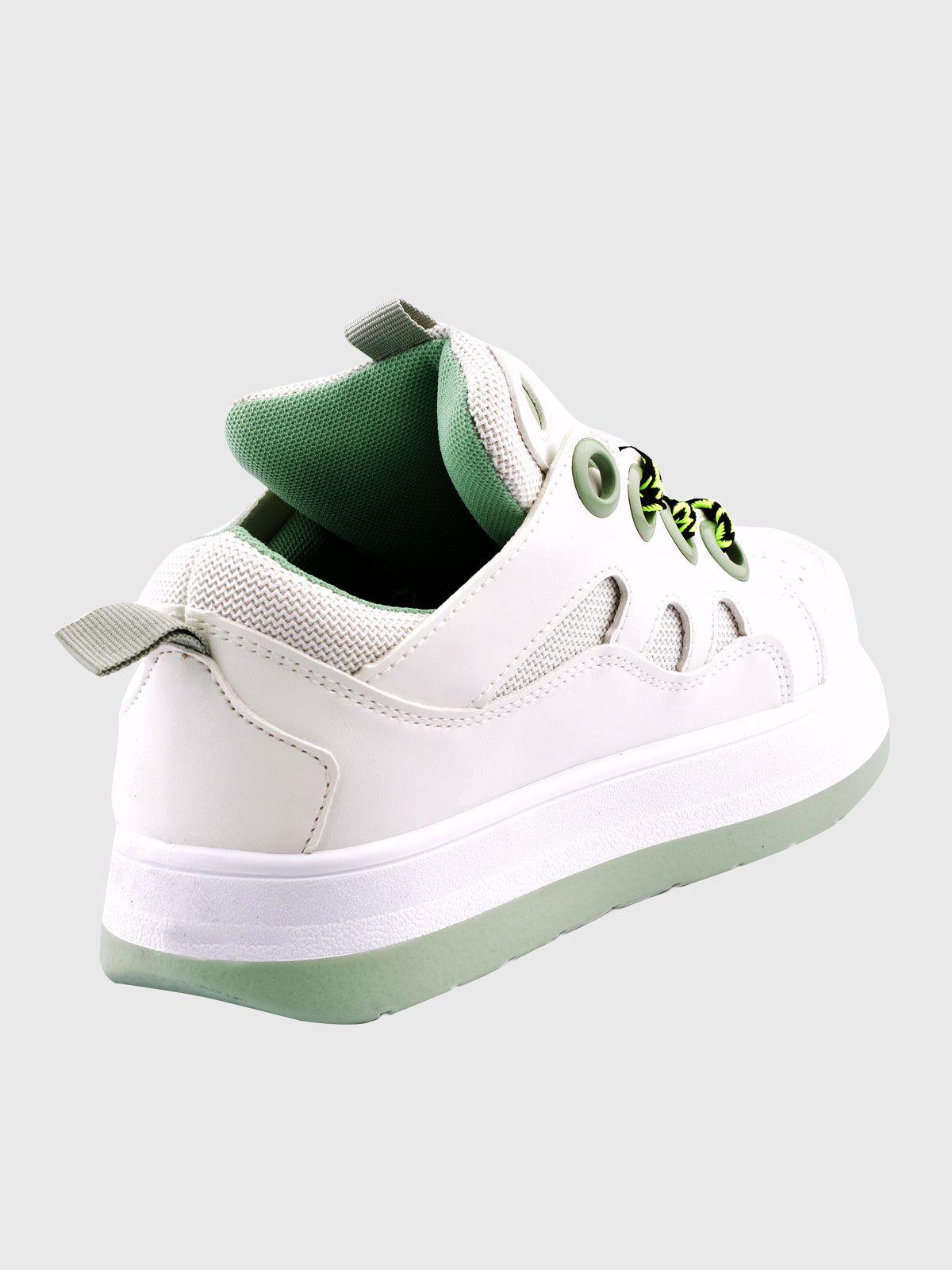Zapatilla Yareli Verde Weide-2
