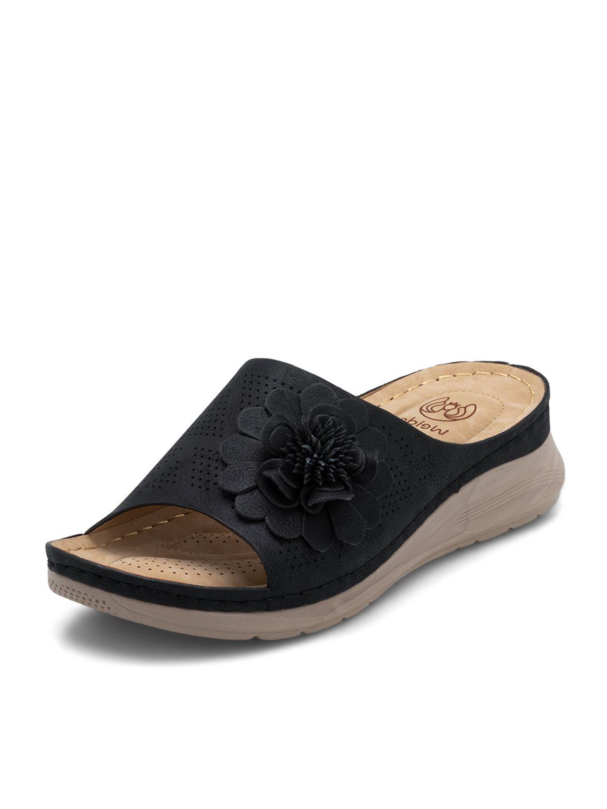 Sandalia Plataforma Negro Casual JS50 Weide-0