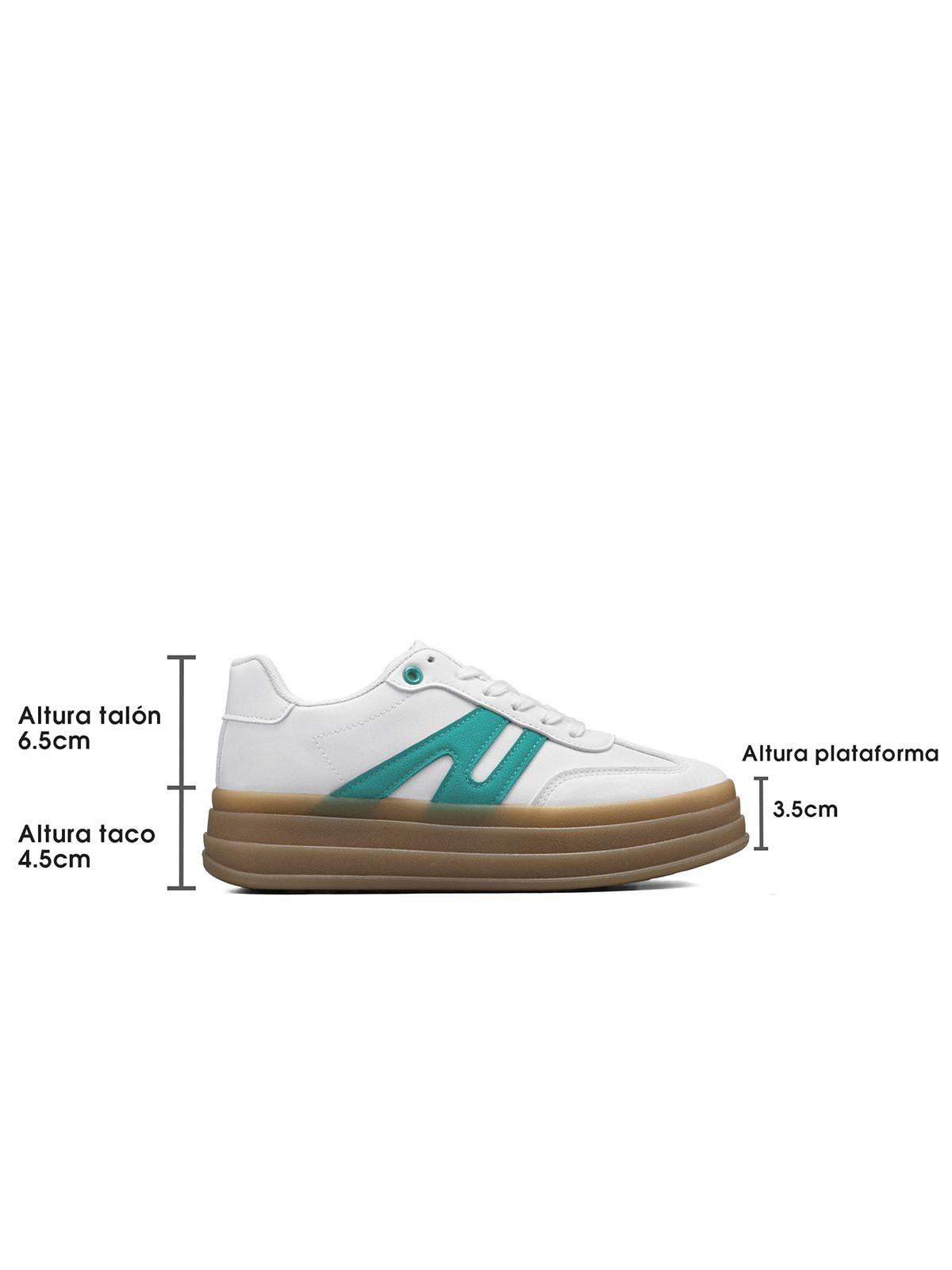 Zapatilla Casual Urbana Plataforma Mujer Weide SL65-3