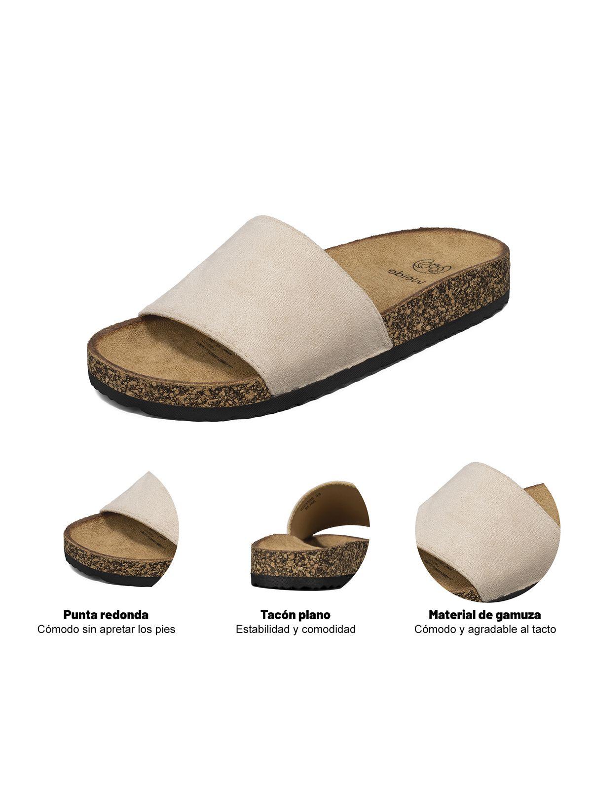 Sandaslia Estilo Chala Simil Gamuza Mujer Weide QIU358B-7