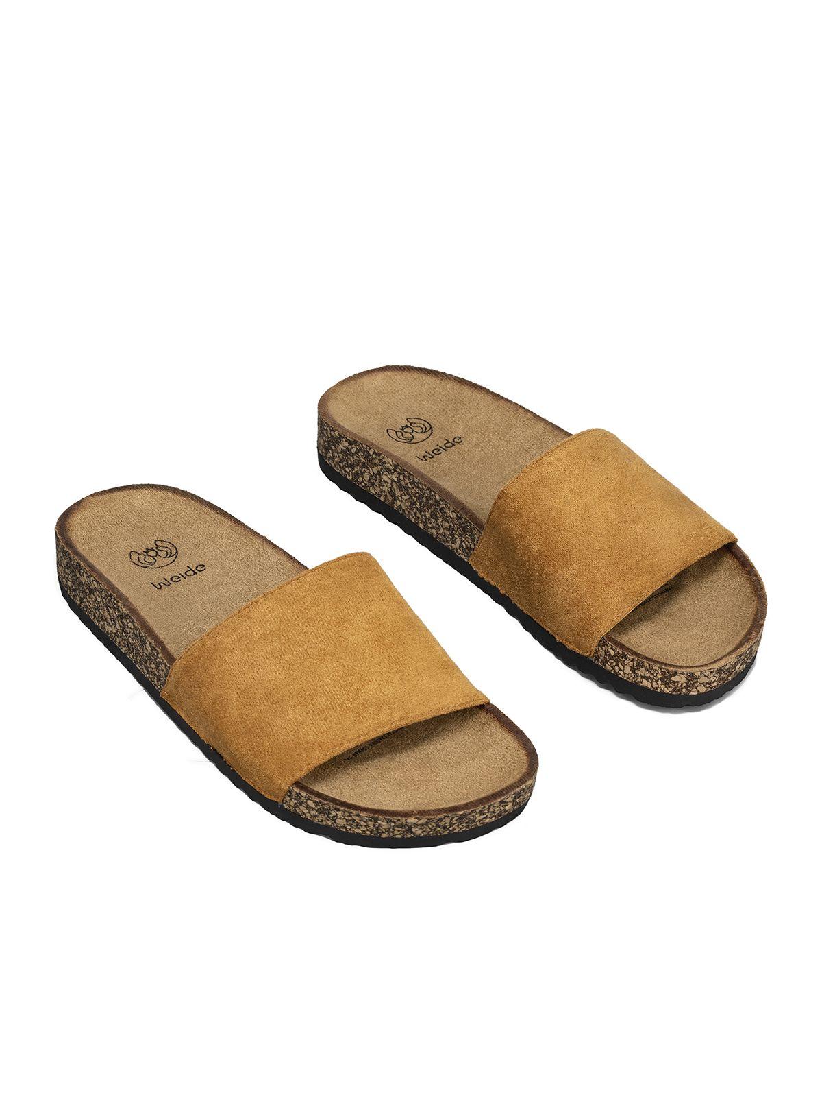 Sandaslia Estilo Chala Simil Gamuza Mujer Weide QIU358B-2